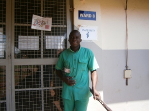 Bosco training in the Maternity Ward in Jinja hospital