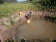 I certainly wouldn't like to fall in this waterlad we have a safe water borehole nearby for our consumption!! G